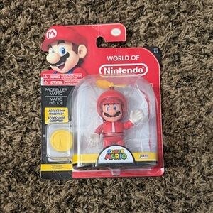 Nintendo Super Mario Propeller Suit Figure - Red & Yellow